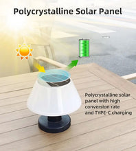 Load image into Gallery viewer, Waterproof Home Garden Landscape Decor Solar Table Lamp