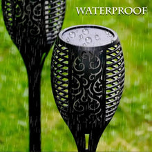 Load image into Gallery viewer, Solar Waterproof Torch Garden Flame Light
