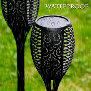 Solar Waterproof Torch Garden Flame Light