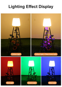 Outdoor RGB Solar Stand Light