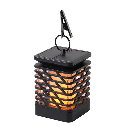 Outdoor Solar LED Flame Lantern