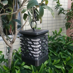 Outdoor Solar LED Flame Lantern