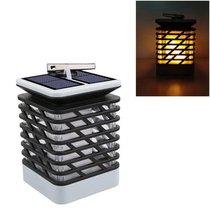 Solar Outdoor led candle Flame lamp