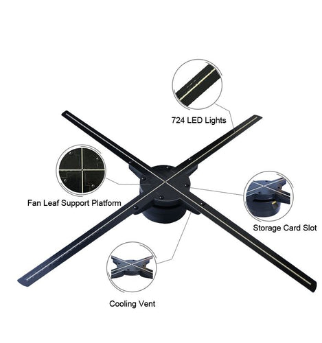 65cm Hologram Fan