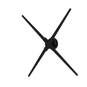 100 cm Big 3D LED Holographic Advertising Display Fan