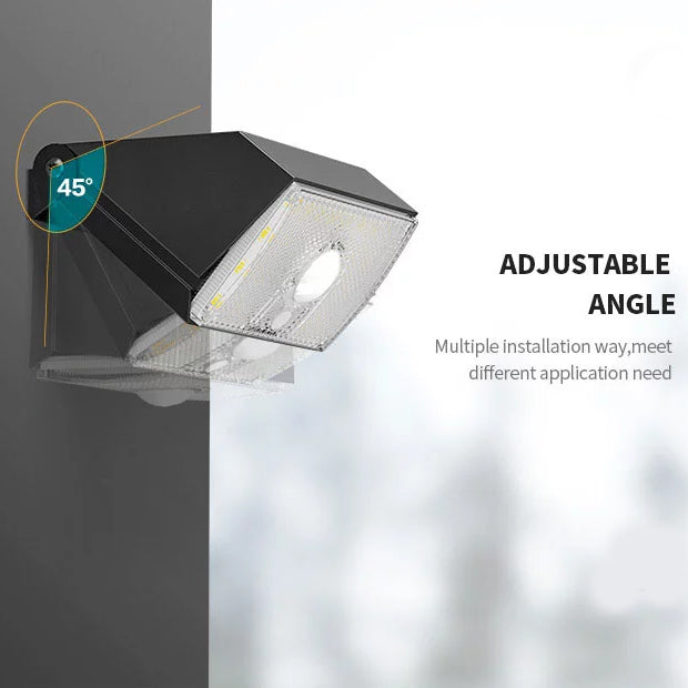 Solar Wall Light with PIR Motion Sensor / 1000 Lumens