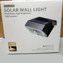 Load image into Gallery viewer, Solar Wall Light with PIR Motion Sensor / 1000 Lumens